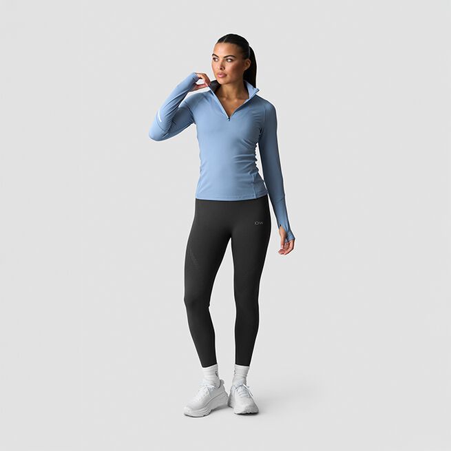Everyday Langermet 1/4 Zip Genser Blå