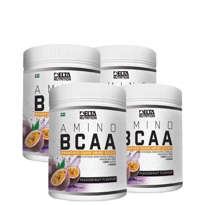 BIG BUY 4 x BCAA Aminopulver 400 g