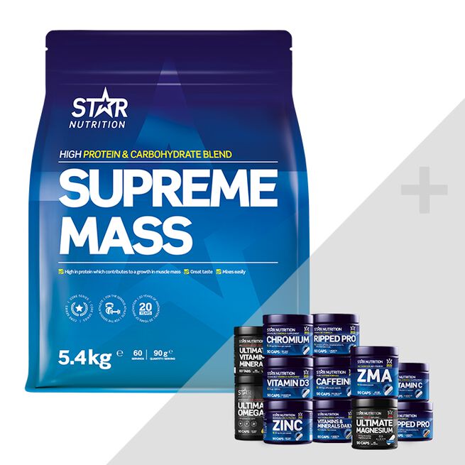 Supreme Mass 5.4 kg + Bonus Products!