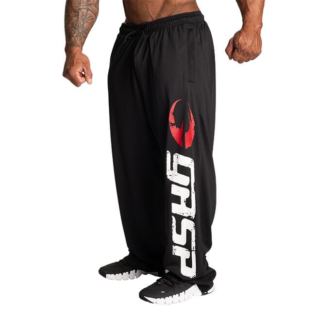Original Mesh Pants, Black/Red