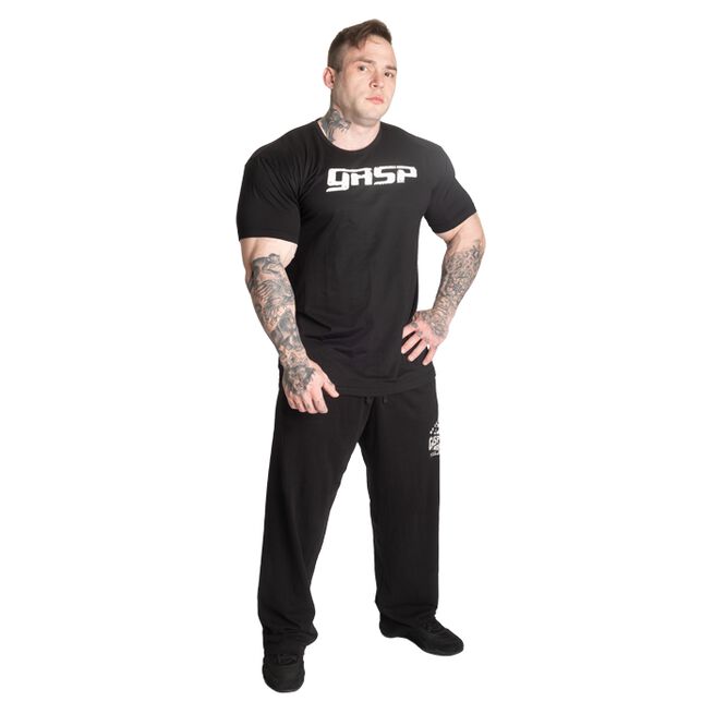 Gasp Inc Treningsbukser Svart Hvit