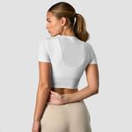 ICIW Recharge Cropped T-shirt Wmn, White