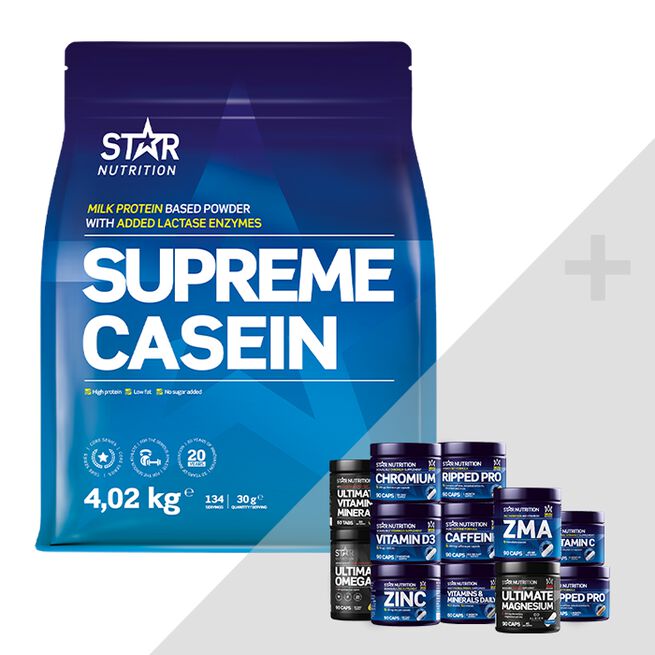 Supreme Casein 4020 g + Bonus Products!