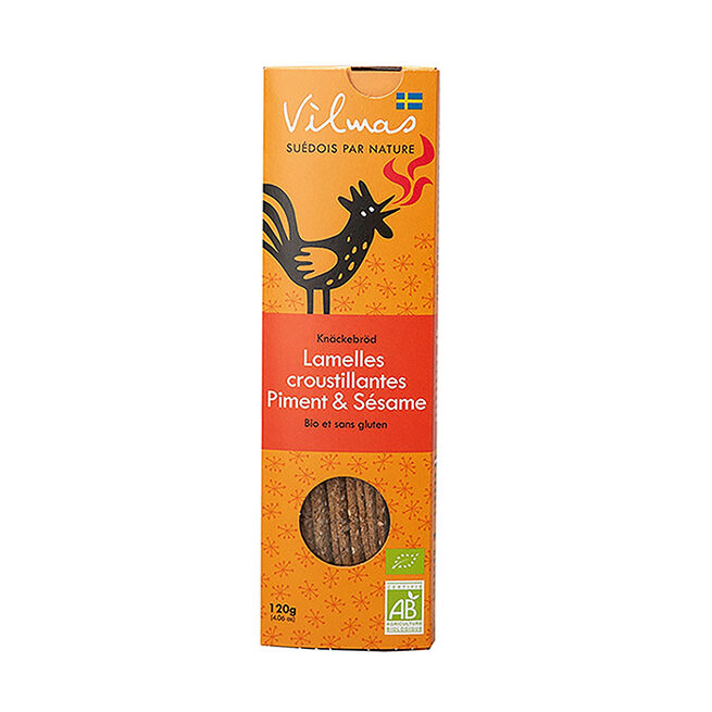 Knäckesticks EKO 120 g Chili & Sesam