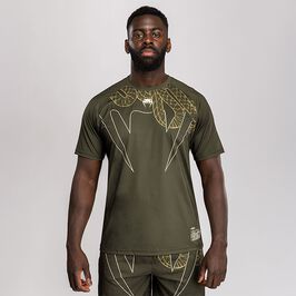 Venum Serpenti Dry Tech T-shirt Kaki/Bronze/Ivory, L  Serpenti Dry Tech T-skjorte Khaki Bronse Ivory