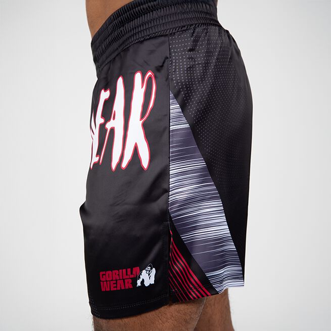 Clayton Boxershorts Svart Rød