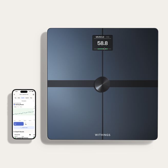 Body Smart Diagnostisk Personvekt Svart