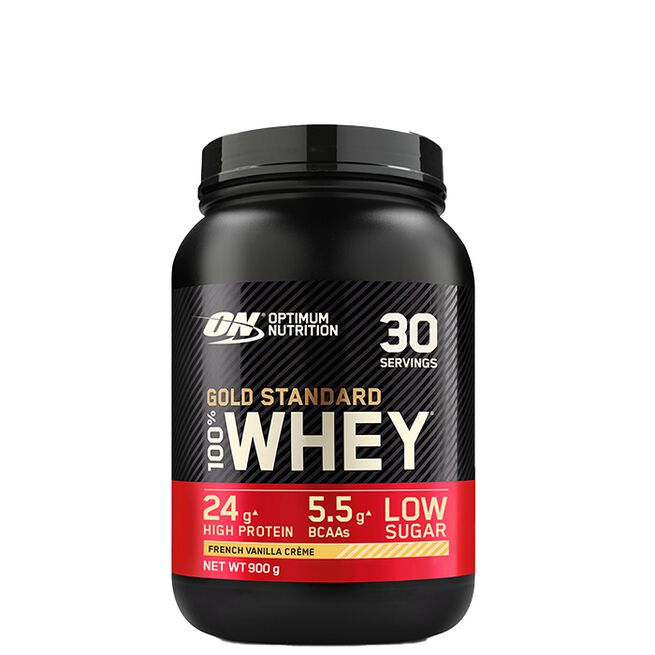 100% Whey Gold Standard Myseprotein 908 g French Vanilla