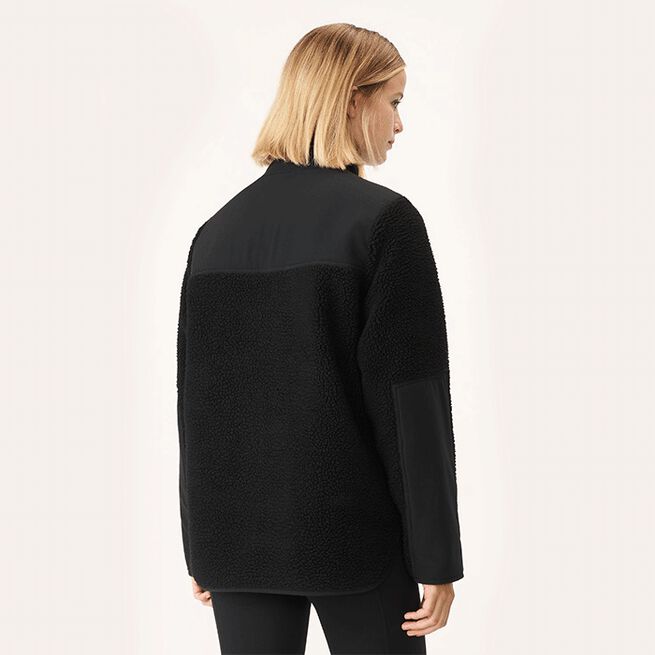 Röhnisch Phoebe Pile Jacket, Black