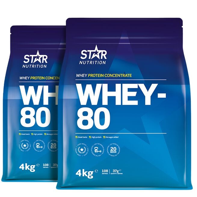 BIGBUY Whey-80 Myseprotein 8 kg