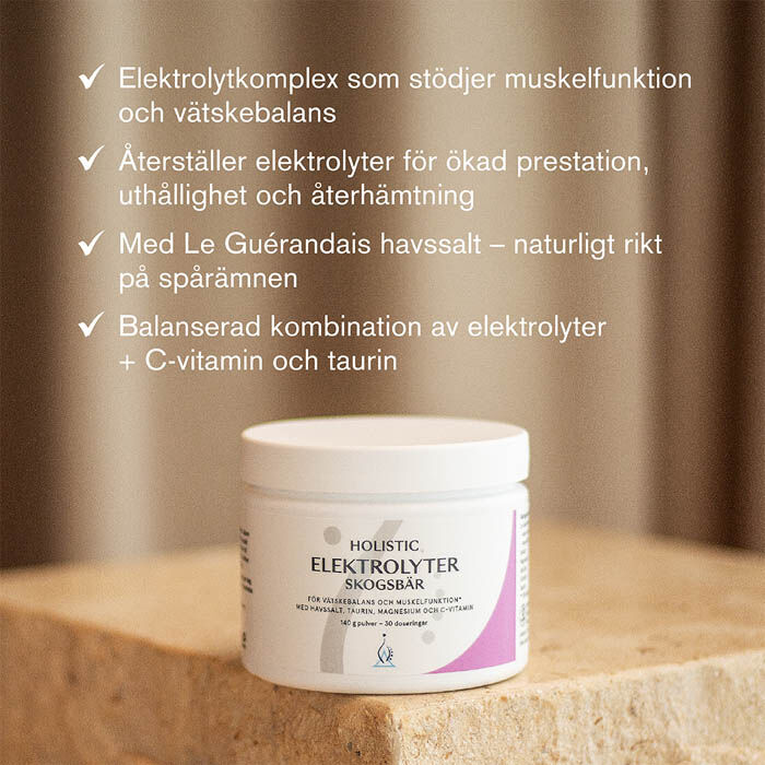 Elektrolyter Skogsb&aelig;r 140 g