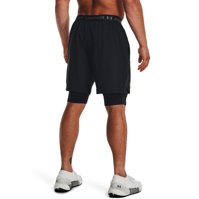 Vanish Woven 2-i-1 Shorts Svart