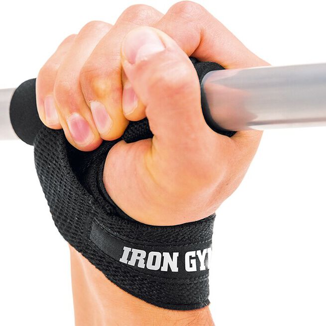 Iron Gym Lifting Straps with Comfort Pad 