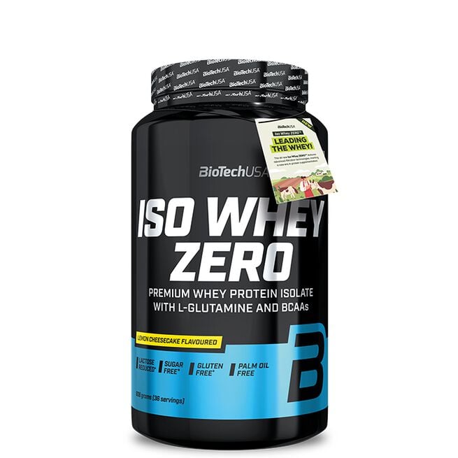 Iso Whey Zero Laktosreducert Myseproteinisolat 908 g Lemon Cheesecake