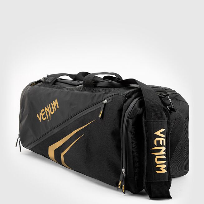 Venum Trainer Lite Evo Sports Bag, Black/Gold
