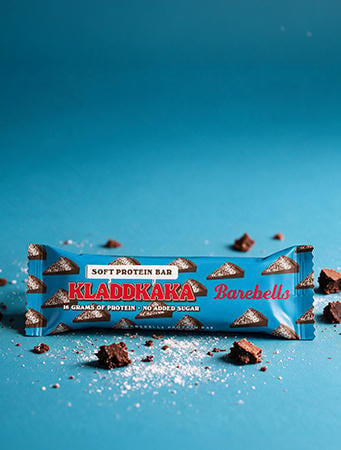 Nyheter fra Barebells. Smak kladdkake