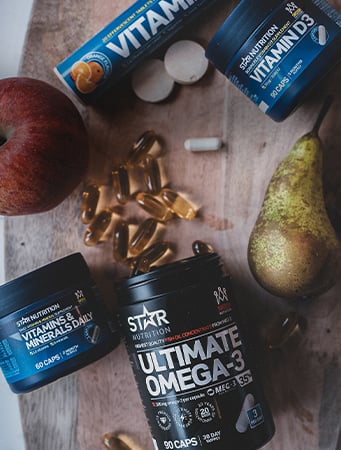 Kampanje: Utvalgte vitaminer & mineraler, opptil 25% rabatt