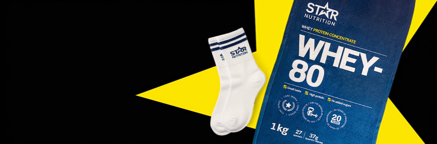 Kampanje: Få treningshåndkle eller sokker
på kjøpet ved kjøp over 999 kr!