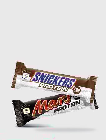 Kampanje: Mars & Snickers proteinbarer, 30% rabatt