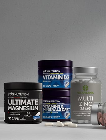 Kampanje: Utvalgte vitaminer & mineraler, opptil 25% rabatt