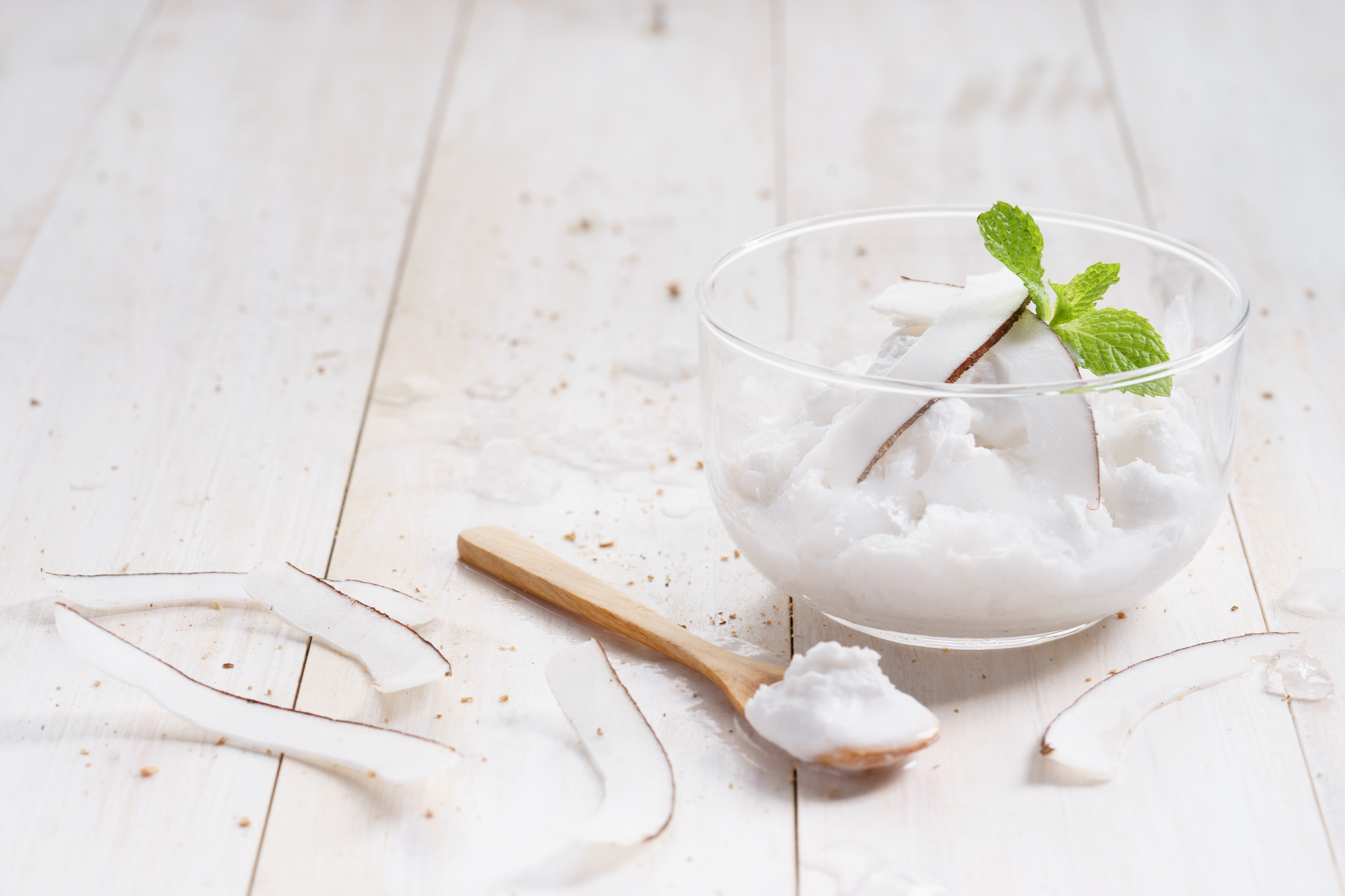 Protein sorbet med smak av Piña Colada Protein sorbet med smak av Piña Colada