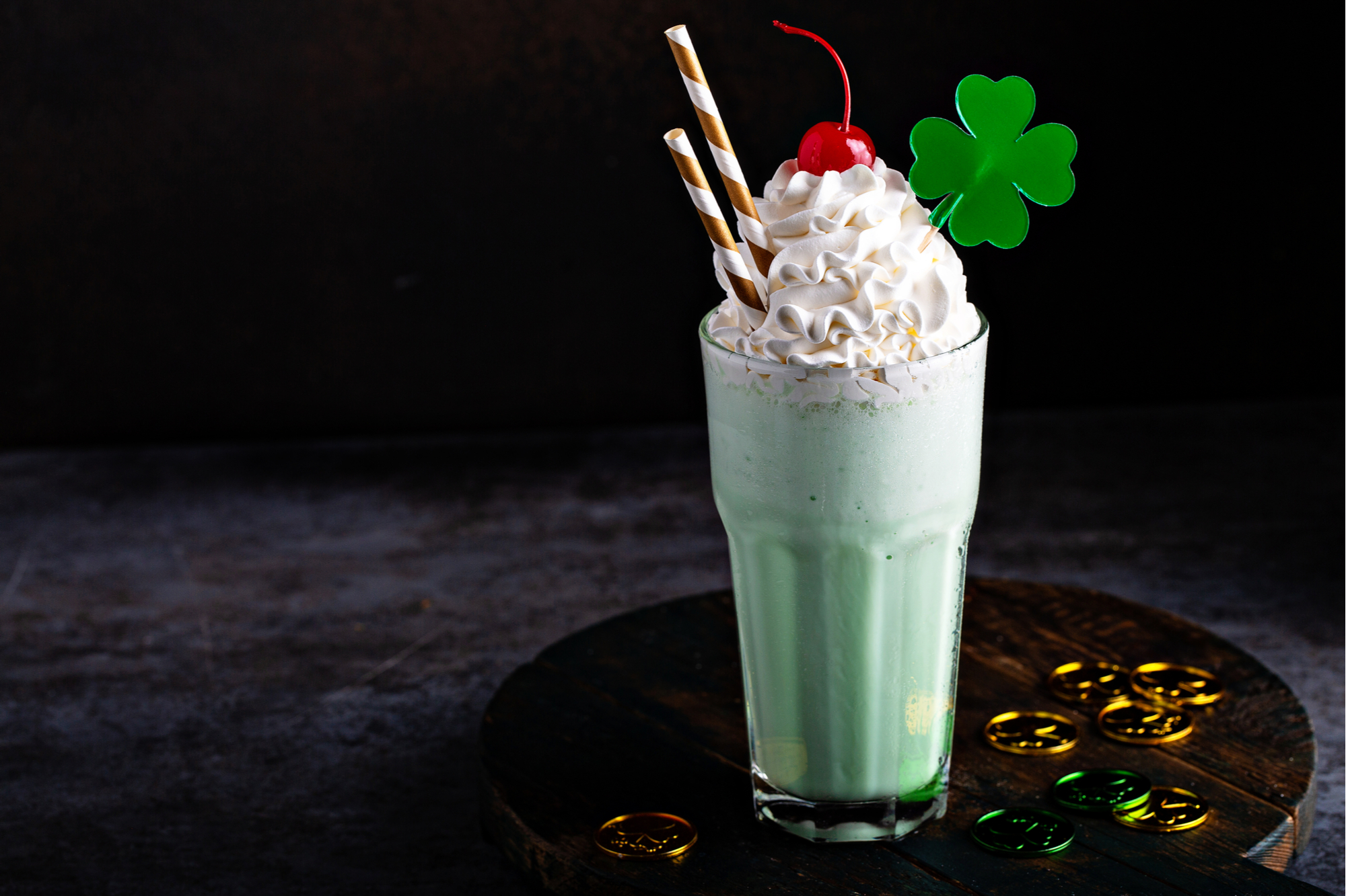 Shamrock protein shake
Shamrock protein shake