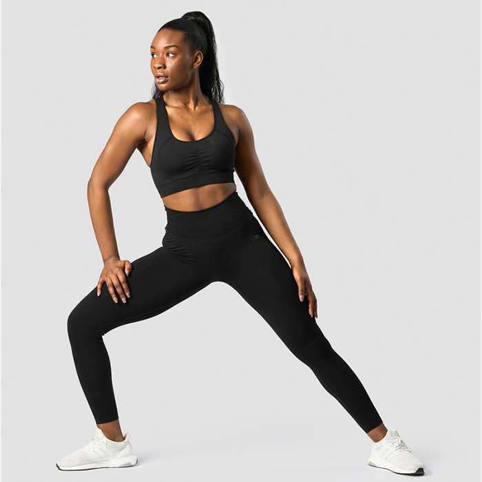 Rush Seamless Tights Svart