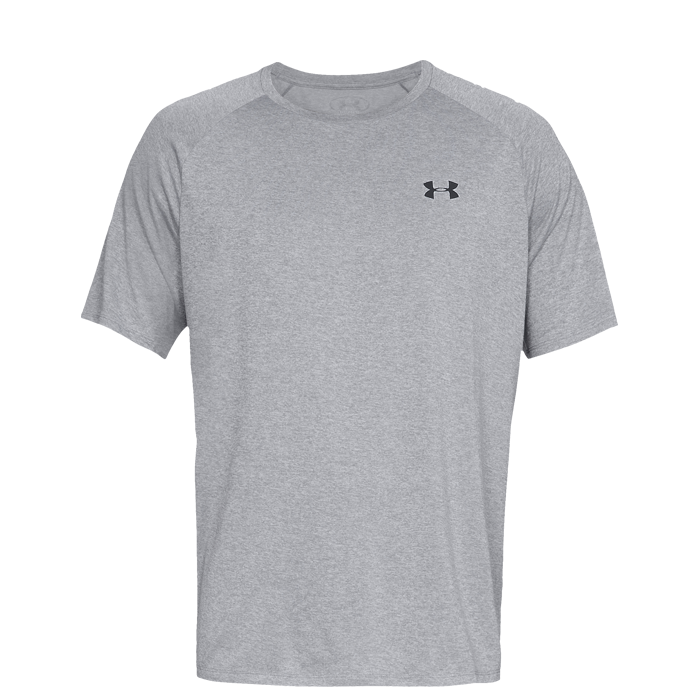 UA Tech SS Tee, Steel