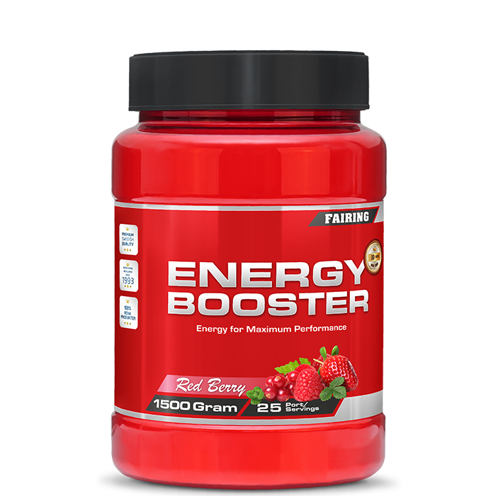 Energy Booster Sportsdrikk 1500 g Red Berry