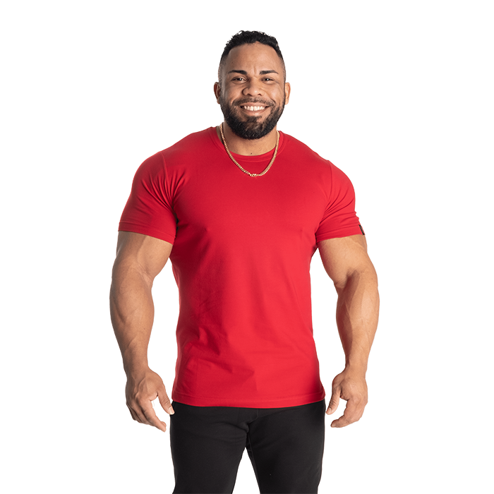 Classic Tapered Tee, Chili Red