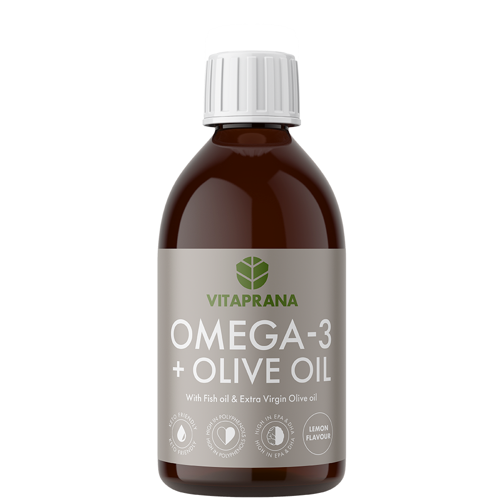 Omega-3 + Olivenolje 300 ml