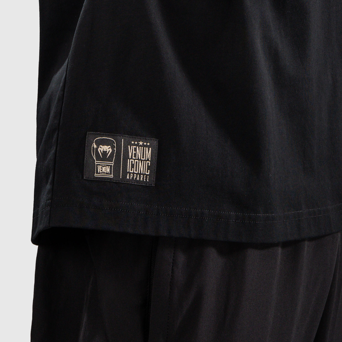 Venum Fight Icon Cotton T-Shirt Black