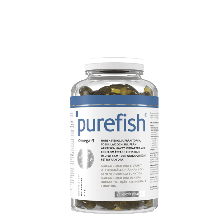 Purefish 180 kapsler