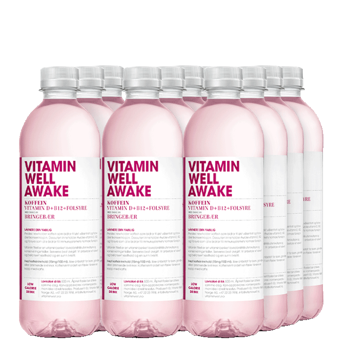 Bilde av 12 X Vitamin Well, 500ml, Awake