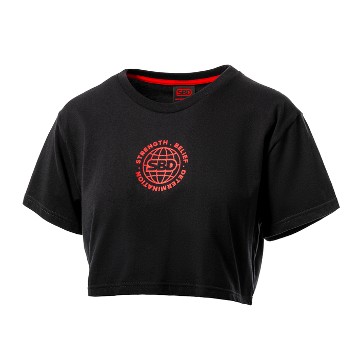 Classic Cropped T-shirt Dame