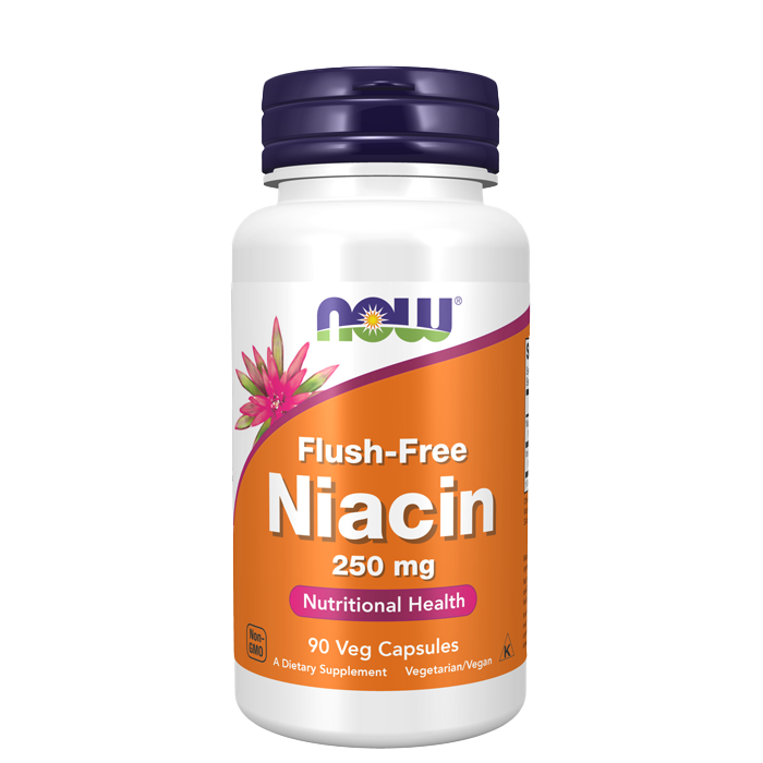 Niacin Flush-Free Vitamin B 250 mg 90 kapsler