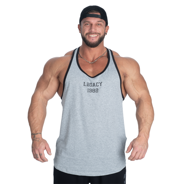 Legacy Essential T‑Back Singlet Grå
