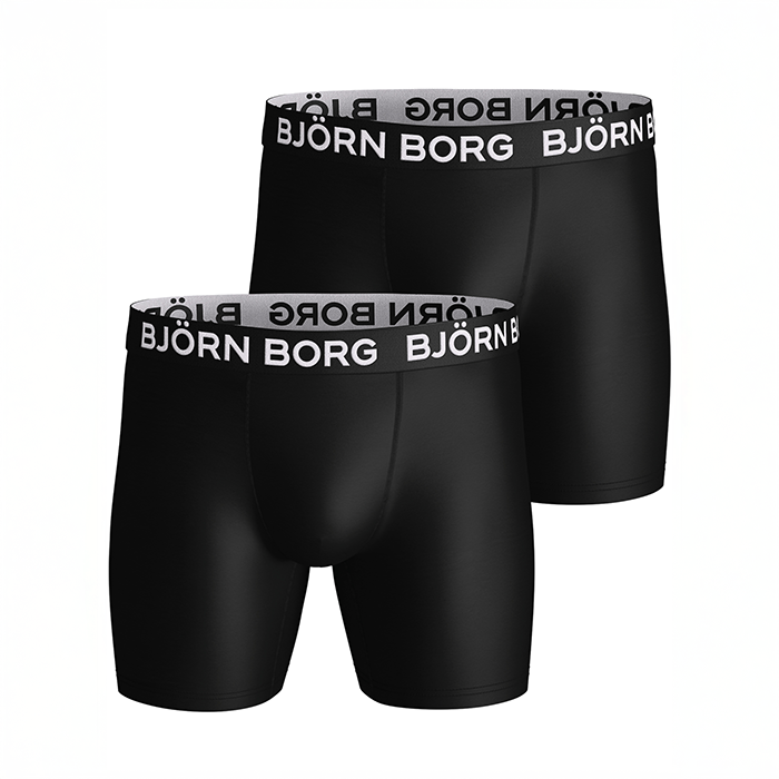 Sports Microfiber Boxer 2‑pakning Multipack