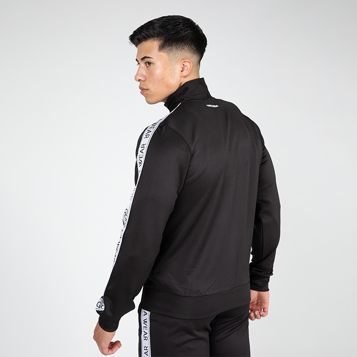 Delaware Track Jacket, Black