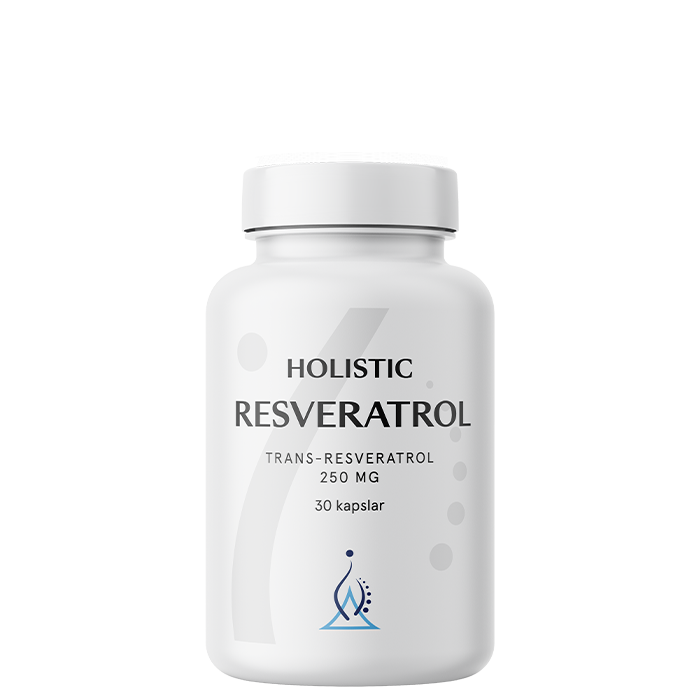 Resveratrol Vegetabilsk 30 kapsler