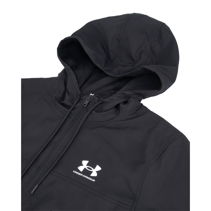 Rival Windbreaker Jakke Svart