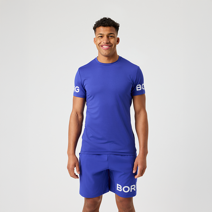 Borg T-skjorte Blå