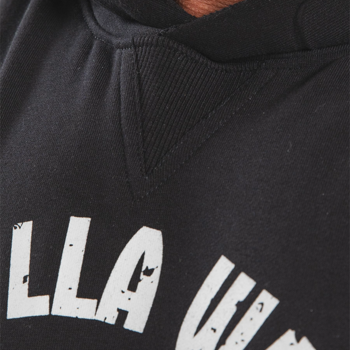Marshall Sleeveless Hoodie, Black