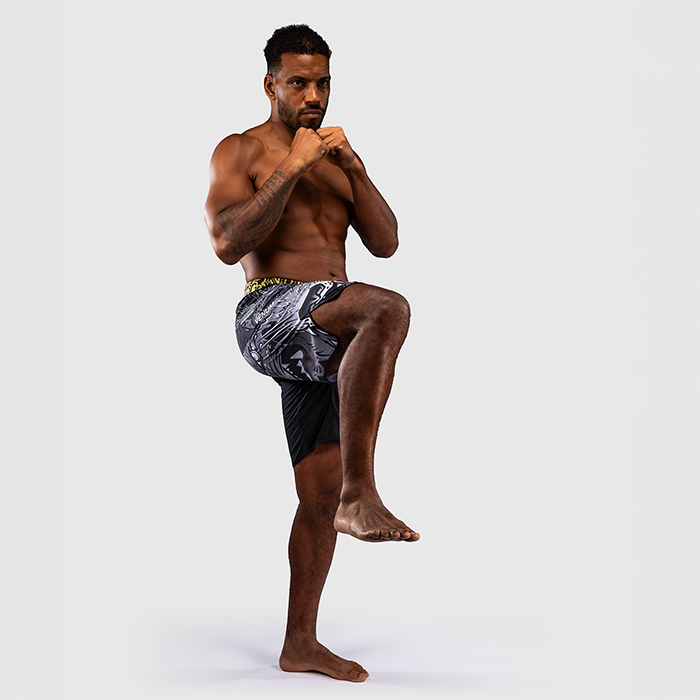 Venum Wolf Atak Fightshorts Svart Gr&aring;