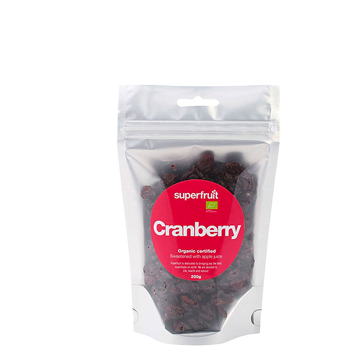 Tranebær tørkede ØKO, 200 g