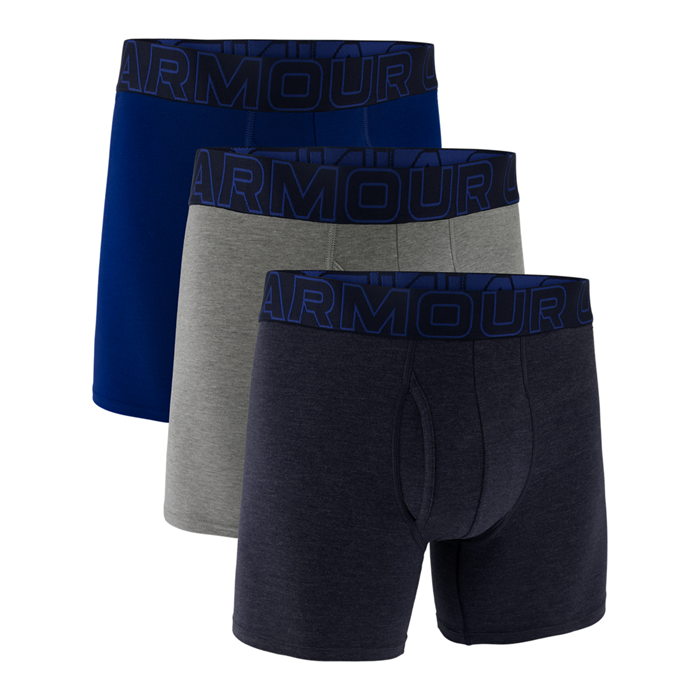 Performance 6in Boxershorts 3-pakk Bl&aring;