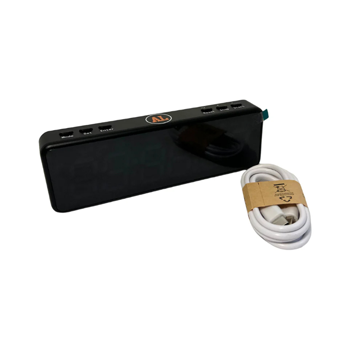 AL Portabel Timer Q10 Mini Svart