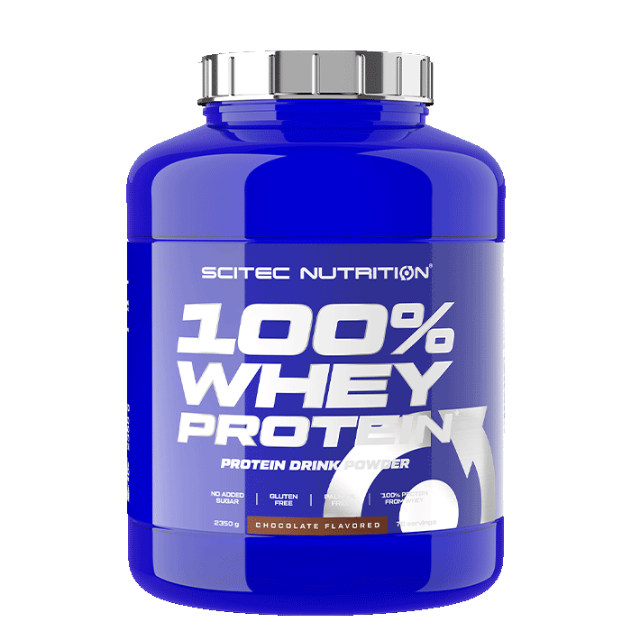 100% Whey Protein, Choklad, 2350 g