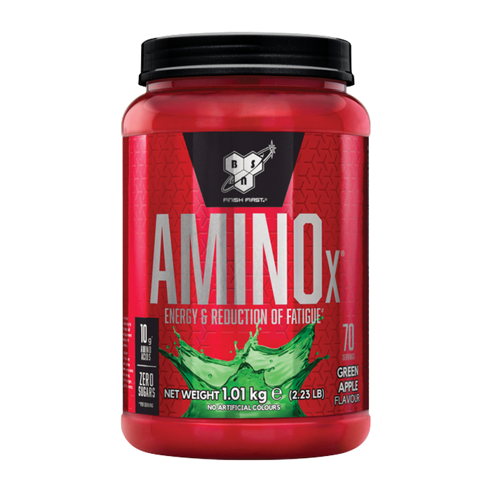 Amino-X BCAA Pulver 70 porsjoner  green_apple