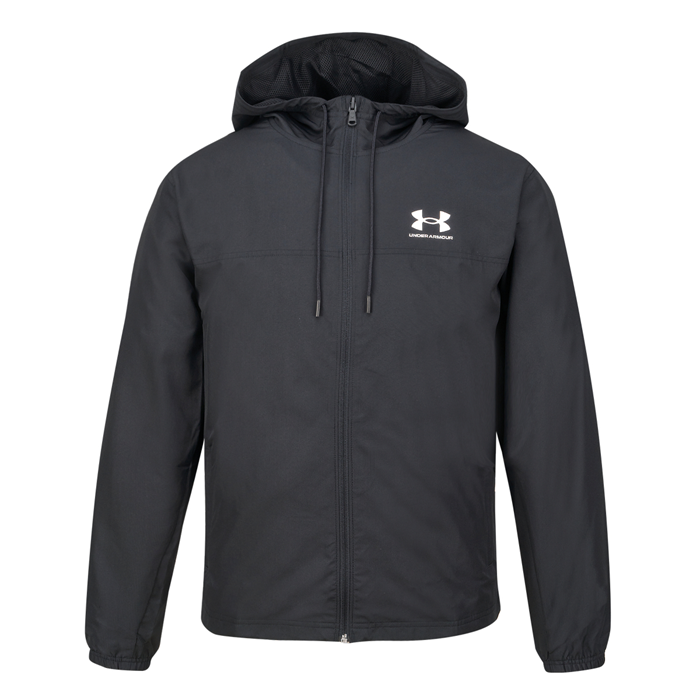 Rival Windbreaker Jakke Svart